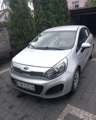 Kia Rio cena 27900 przebieg: 122000, rok produkcji 2014 z Olecko małe 79